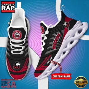 NCAA Northern Illinois Huskies Custom Name Air Max Shoes Air Cushion Sneakers