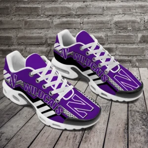 Northwestern Wildcats Personalized Name Team Mix Colors Sport Team Air Max Shoes Air Cushion Sneakers 746xn-4296