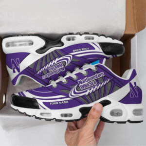 Northwestern Wildcats Personalized Air Max Shoes Air Cushion Sneakers