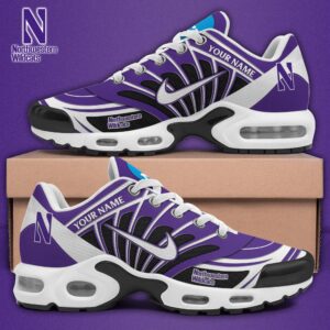 Northwestern Wildcats Shoes 2025 Version Custom Name