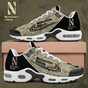 Northwestern Wildcats Shoes 2025 Version Custom Name, Camouflage Shoes, Gifts For Football Lovers