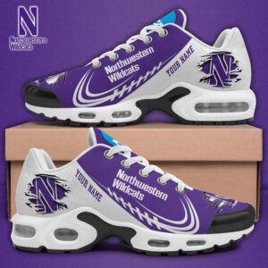 Northwestern Wildcats Shoes 2025 Version Custom Name
