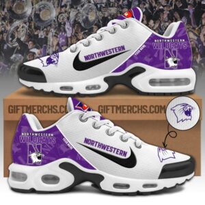 Northwestern Wildcats Shoes 2025 Version Custom Name, Shoes For Sport Fan, Sport Gifts Ph270