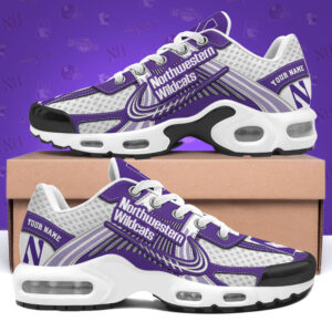Northwestern Wildcats Shoes Custom Your Name, Sport Shoes