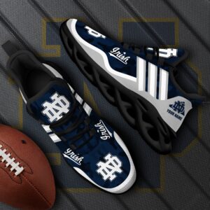 Notre Dame Fighting Irish Black Max Soul Shoes 2025 Versions Custom Name 466
