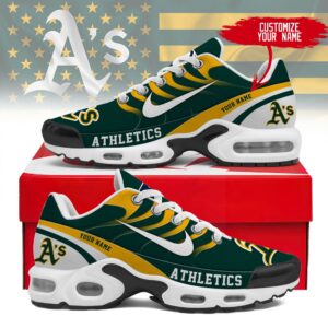 Oakland Athletics Personalized Air Max Shoes 300525