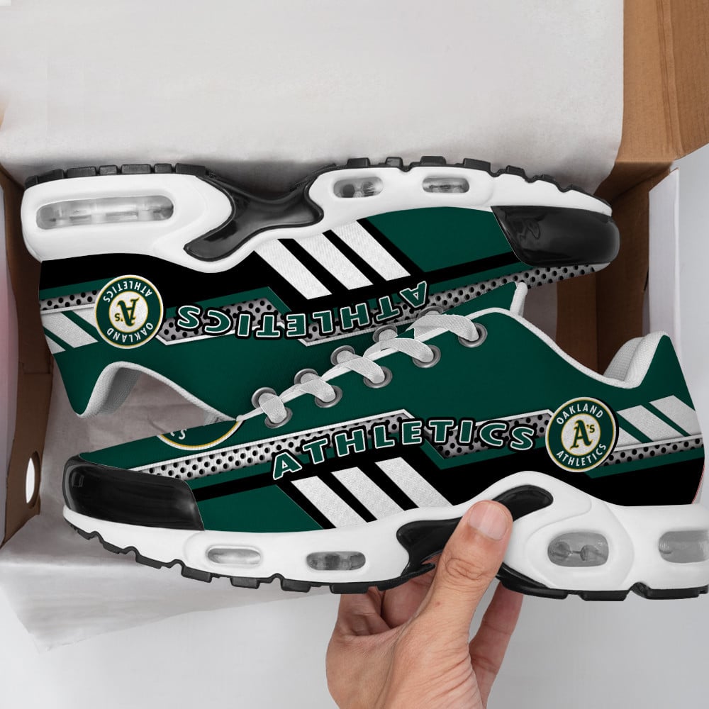Oakland Athletics Personalized Air Max Shoes Air Cushion Sneakers 1 Oakland Athletics Personalized Air Max Shoes Air Cushion Sneakers