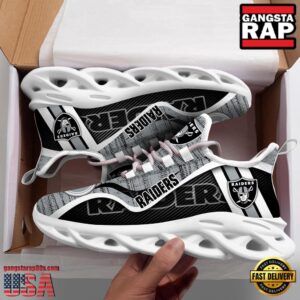 Oakland Raiders National Football League Clunky Air Max Shoes Air Cushion Sneakers Gift For Fans