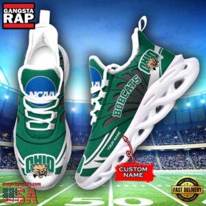 NCAA Ohio Bobcats Custom Name Air Max Shoes Air Cushion Sneakerss