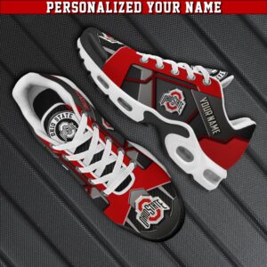Ohio State Buckeyes Shoes 2025 Version Personalized Your Name, Sport Team Shoes, Gifts For Fan Ethy 51335