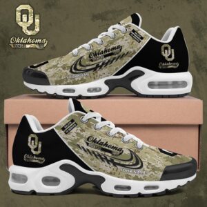 Oklahoma Sooners Shoes 2025 Version Custom Name, Camouflage Shoes, Gifts For Football Lovers Ph636