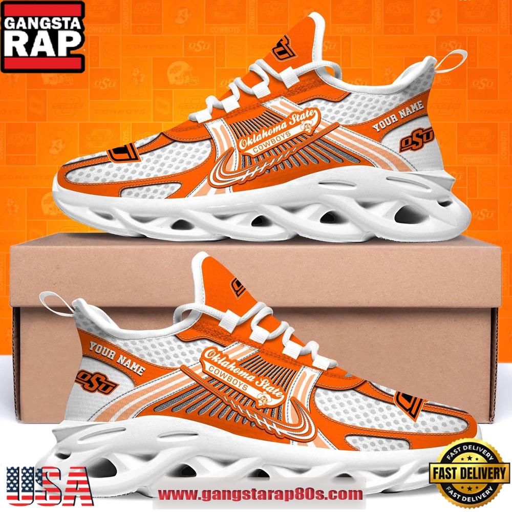 Oklahoma State Cowboys Personalized Clunky Sneaker Max Soul Shoes 1 Oklahoma State Cowboys Personalized Clunky Sneaker Max Soul Shoes