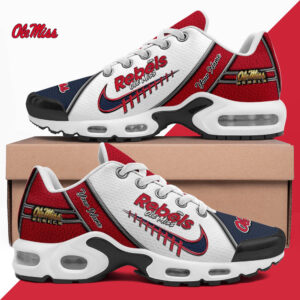 Ole Miss Rebels Shoes 2025 Version Custom Your Name, Football Team Shoes 516