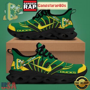 Oregon Ducks Basketball New Season Custom Air Max Shoes Air Cushion Sneakers
