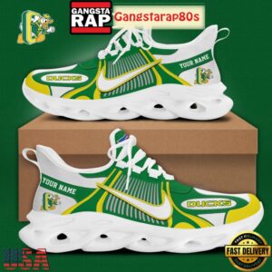 Oregon Ducks Basketball New Season Custom Air Max Shoes Air Cushion Sneakers White