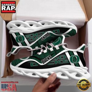 Oregon Ducks NCAA Clunky Air Max Shoes Air Cushion Sneakers