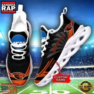 NCAA Oregon State Beavers Custom Name Air Max Shoes Air Cushion Sneakerss