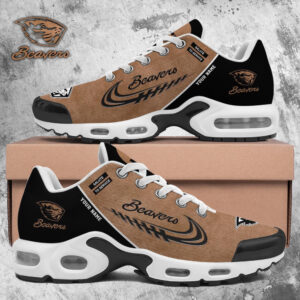 Oregon State Beavers Shoes 2025 Version Custom Name, Shoes For Football Fans, Fan Gifts Ph637