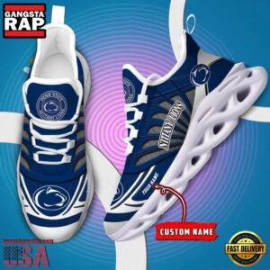 NCAA Penn State Nittany Lions Custom Name Air Max Shoes Air Cushion Sneakers