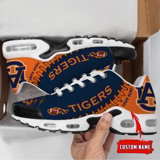 Personalized Auburn Tigers Team Logo Rugby Ball Pattern Air Max Shoes Air Cushion Sneakers 1 Personalized Auburn Tigers Team Logo Rugby Ball Pattern Air Max Shoes Air Cushion Sneakers