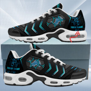 Personalized Detroit Lionsteam Logo Team Neon Color Air Max Shoes Air Cushion Sneakers