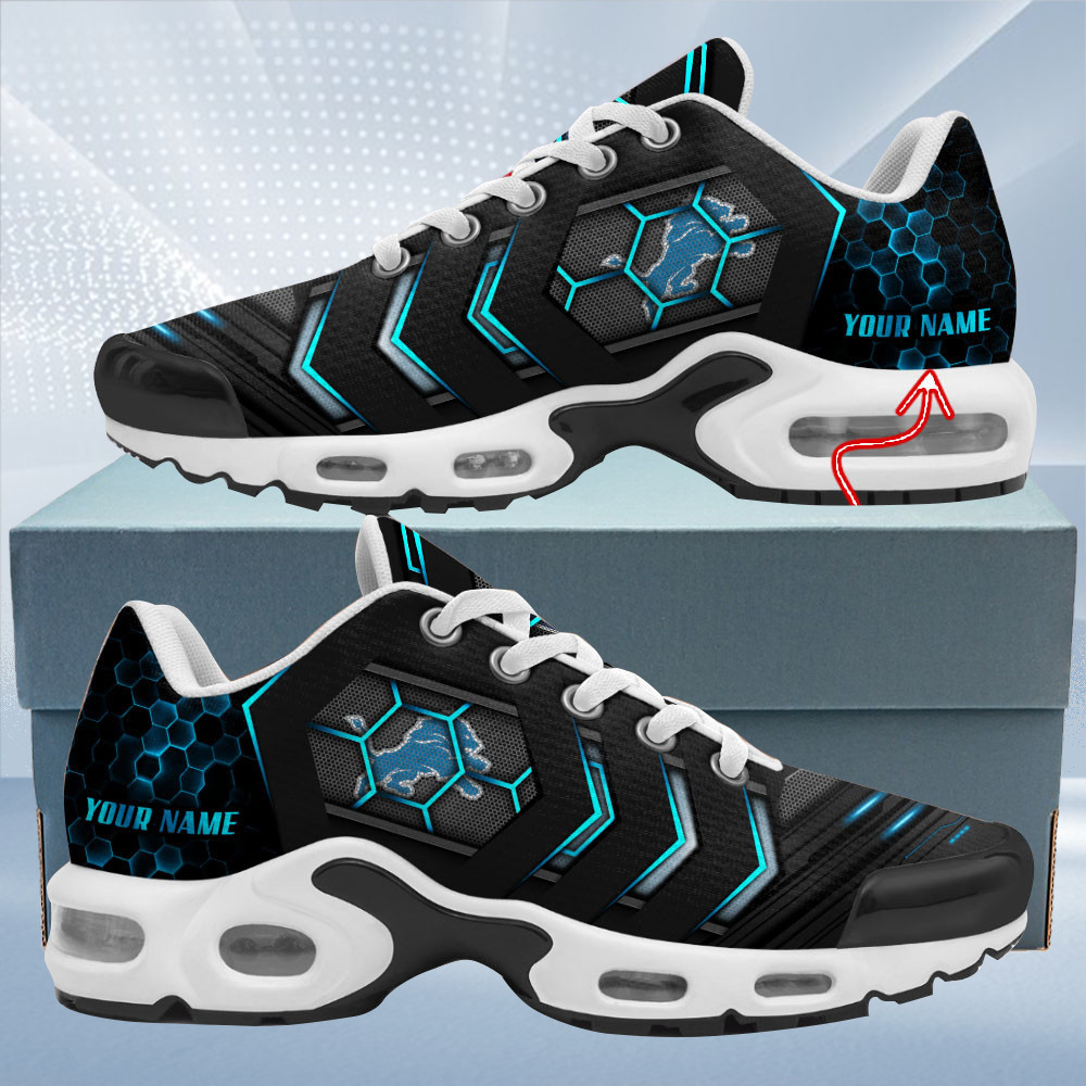 Personalized Detroit Lionsteam Logo Team Neon Color Air Max Shoes Air Cushion Sneakers 1 Personalized Detroit Lionsteam Logo Team Neon Color Air Max Shoes Air Cushion Sneakers
