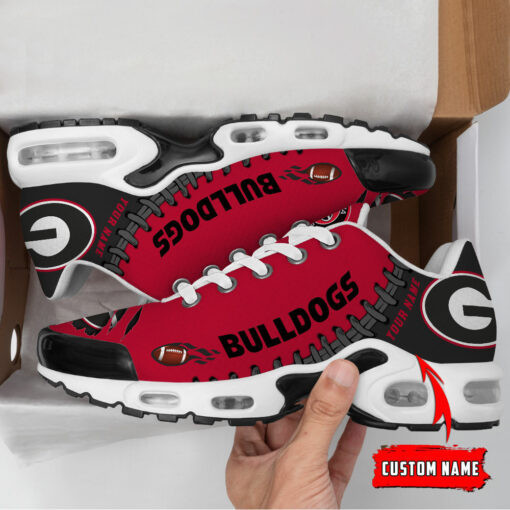 Personalized Georgia Bulldogs Team Logo Pattern Air Max Shoes Air Cushion Sneakers 1 Personalized Georgia Bulldogs Team Logo Pattern Air Max Shoes Air Cushion Sneakers