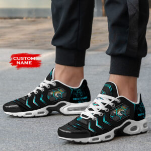Personalized Jacksonville Jaguarsteam Logo Team Neon Color Air Max Shoes Air Cushion Sneakers