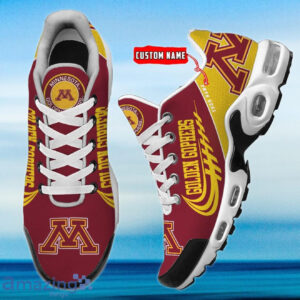 Personalized Minnesota Golden Gophers Team Logo And Color Air Max Shoes Air Cushion Sneakers