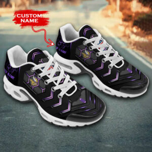 Personalized Minnesota Vikingsteam Logo Team Neon Color Air Max Shoes Air Cushion Sneakers