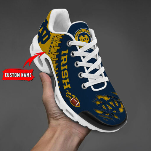 Personalized Notre Dame Fighting Irish Team Logo Pattern Air Max Shoes Air Cushion Sneakers 1 Personalized Notre Dame Fighting Irish Team Logo Pattern Air Max Shoes Air Cushion Sneakers