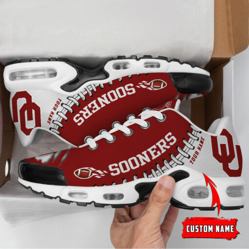 Personalized Oklahoma Sooners Team Logo Pattern Air Max Shoes Air Cushion Sneakers 1 Personalized Oklahoma Sooners Team Logo Pattern Air Max Shoes Air Cushion Sneakers