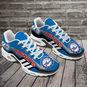 Philadelphia 76ers Personalized Name Team Mix Colors Sport Team Air Max Shoes Air Cushion Sneakers 767xd-4597