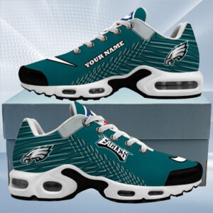 Philadelphia Eagles Custom Name Air Max Shoes Air Cushion Sneakers