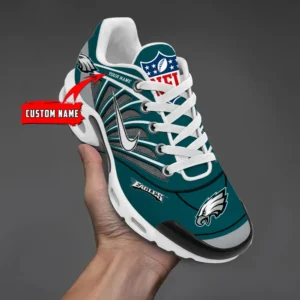 Philadelphia Eagles Personalized Name Team Mix Colors Sport Team Air Max Shoes Air Cushion Sneakers 979hg-6493