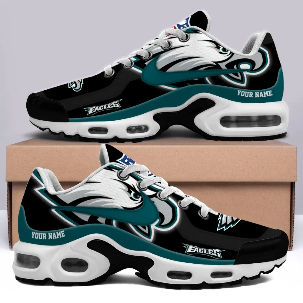 Philadelphia Eagles Personalized Name Team Mix Colors V1 Air Max Shoes Air Cushion Sneakers 1 Philadelphia Eagles Personalized Name Team Mix Colors V1 Air Max Shoes Air Cushion Sneakers