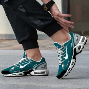 Philadelphia Eagles Personalized Name Team Mix Colors V3 Air Max Shoes Air Cushion Sneakers