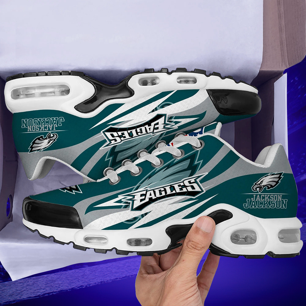 Philadelphia Eagles Personalized Plus Air Max Sneaker Shoes 1 Philadelphia Eagles Personalized Plus Air Max Sneaker Shoes