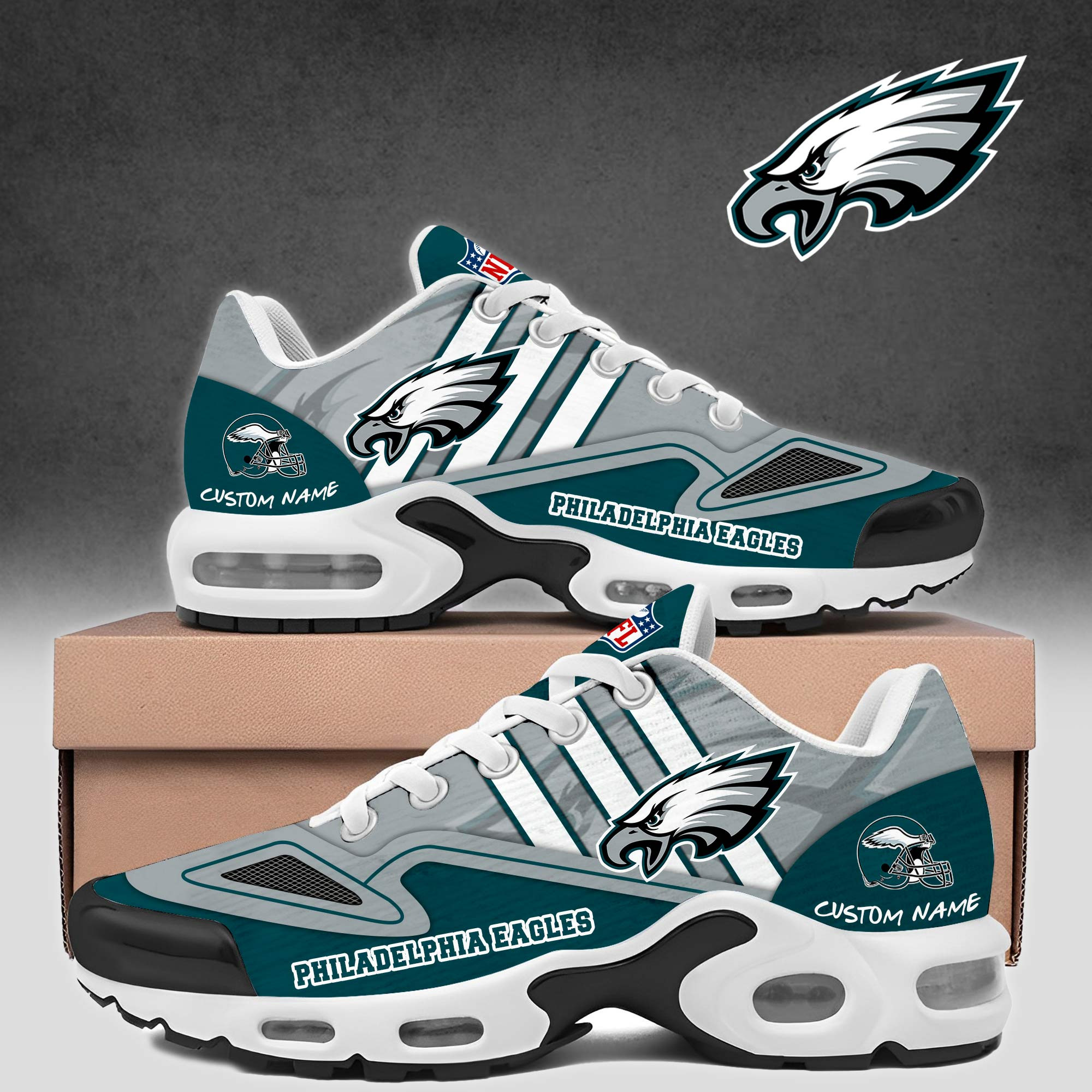 Philadelphia Eagles Air Max Plus Shoes Sneakers For Men And Women 1 Philadelphia Eagles Air Max Plus Shoes Sneakers For Men And Women