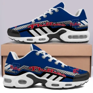 Philadelphia Phillies Personalized Name Team Mix Colors Sport Team Air Max Shoes Air Cushion Sneakers 185tk-7739