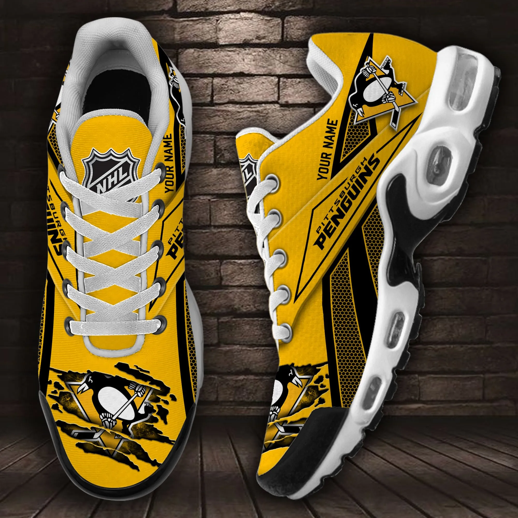 Pittsburgh Penguins Sport Team Air Max Shoes Air Cushion Sneakers 628tc-6419 1 Pittsburgh Penguins Sport Team Air Max Shoes Air Cushion Sneakers 628tc-6419