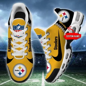 Pittsburgh Steelers New Air Max Plus Shoes Air Cushion Sneaker 608on-4295