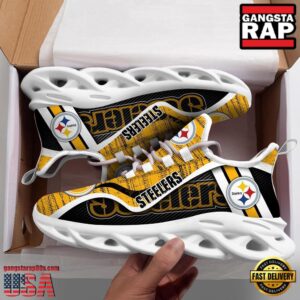 Pittsburgh Steelers National Football League Clunky Air Max Shoes Air Cushion Sneakers Gift For Fans