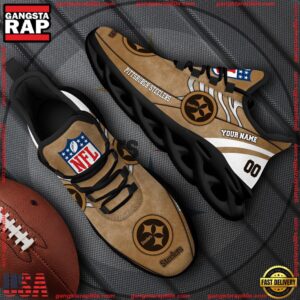 National Football League Pittsburgh Steelers Air Max Shoes Air Cushion Sneakers