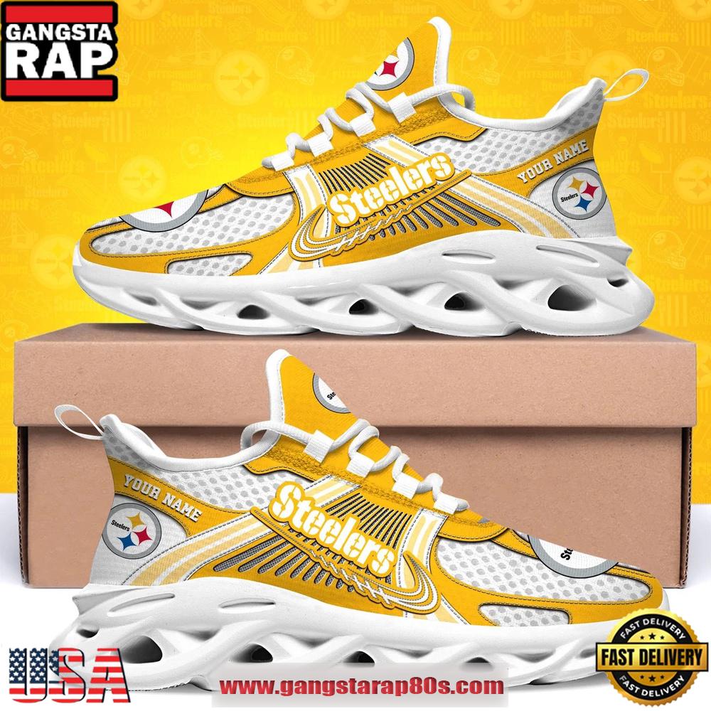 Pittsburgh Steelers Personalized Clunky Sneaker Max Soul Shoes 1 Pittsburgh Steelers Personalized Clunky Sneaker Max Soul Shoes