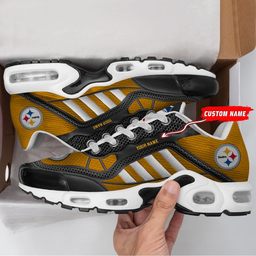Pittsburgh Steelers Personalized Plus Air Max Sneaker Shoes 1 Pittsburgh Steelers Personalized Plus Air Max Sneaker Shoes