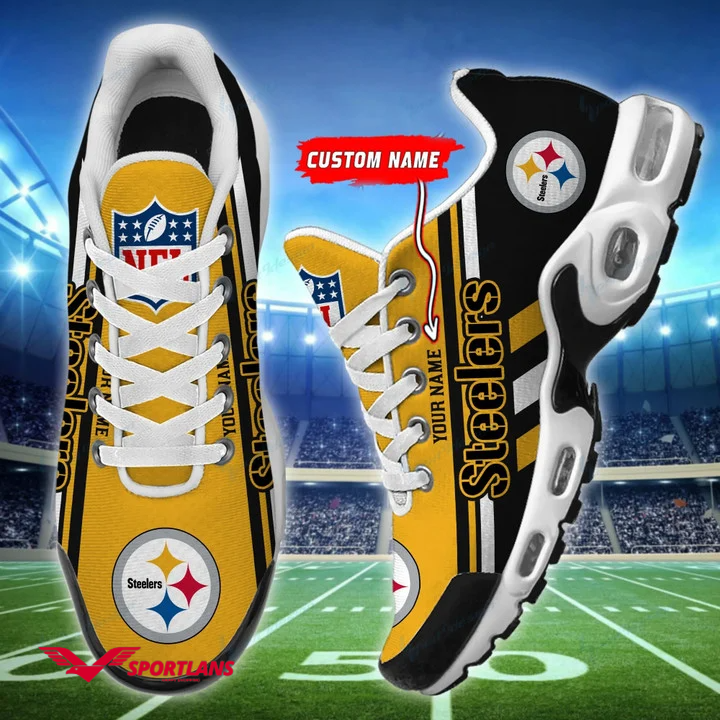 Pittsburgh Steelers Personalized Air Max Shoes Air Cushion Sneakers 1 Pittsburgh Steelers Personalized Air Max Shoes Air Cushion Sneakers