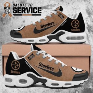 Pittsburgh Steelers Shoes 2025 Version Custom Name, Shoes For Football Fans, Fan Gifts Ph623