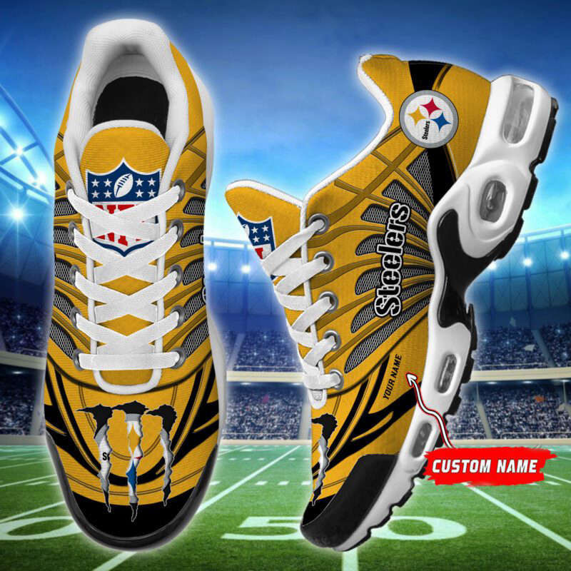 Pittsburgh Steelers Shoes Air Cushion Sneakers 1 Pittsburgh Steelers Shoes Air Cushion Sneakers