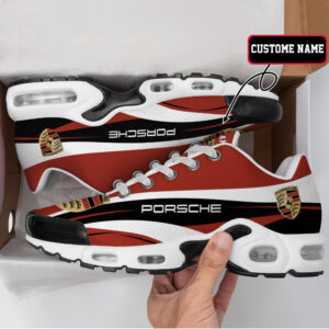 Porsche Wave Style Custom Name Air Max Shoes Air Cushion Sneakers